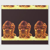 PAPIER CADEAU CUISINE WILD CAT (Plat)