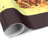 PAPIER CADEAU CUISINE WILD CAT (Coin rond)