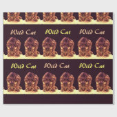 PAPIER CADEAU CUISINE WILD CAT (Plat)