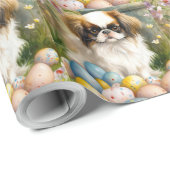 Papier Cadeau Cuisson japonaise aux oeufs de Pâques (Coin rond)