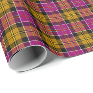 Papier Cadeau Culloden Scotland District Tartan