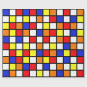 Papier Cadeau culture pop 80s (Plat)