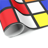 Papier Cadeau culture pop 80s (Coin rond)