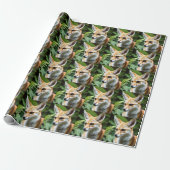 Papier Cadeau Cunning Fennec Fox, (Déroulé)