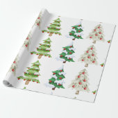 Papier Cadeau cup cake wrapping paper (Déroulé)