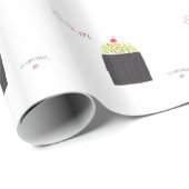 PAPIER CADEAU CUPCAKE (Coin rond)