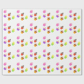 Papier Cadeau Cupcakes (Plat)