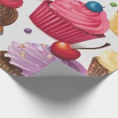 Papier Cadeau Cupcakes (Coin)