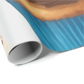 Papier Cadeau Cupcakes (Coin rond)