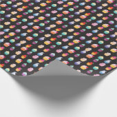 Papier Cadeau Cupcakes aquarelle : Arrière - plan sans charme (Coin)