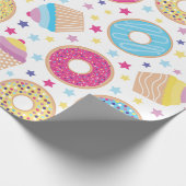 Papier Cadeau Cupcakes & Donuts (Coin)