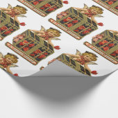 PAPIER CADEAU CUPIDE VALENTINE AVEC UN CAFÉ PLEIN DE COEURS (Coin)