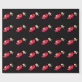 Papier Cadeau Cupidon de la Saint-Valentin  (Plat)