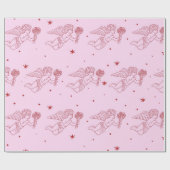 Papier Cadeau Cupidon  pattern (Plat)