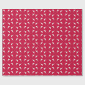 Papier cadeau Cupidons ours polaires (Plat)