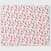 Papier Cadeau Cupids Cherub Coeurs Saint-Valentin (Plat)