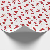 Papier Cadeau Cupids Cherub Coeurs Saint-Valentin (Coin)