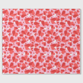 Papier Cadeau Cupids Red Confetti (Plat)