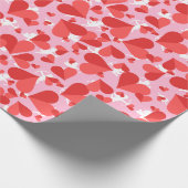 Papier Cadeau Cupids Red Confetti (Coin)