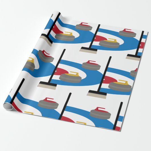 Papier Cadeau Curling (Déroulé)