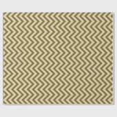 Papier Cadeau Curry épice Moods Chevrons (Plat)