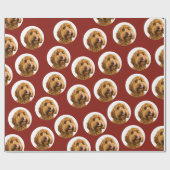 Papier Cadeau Custom Pet Photo | Personalized   (Plat)