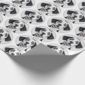 Papier Cadeau Custom Pet Photo | Personalized (Coin)