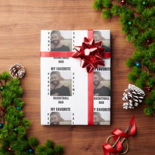 Papier Cadeau Custom Sports père Sports mère modèle photo