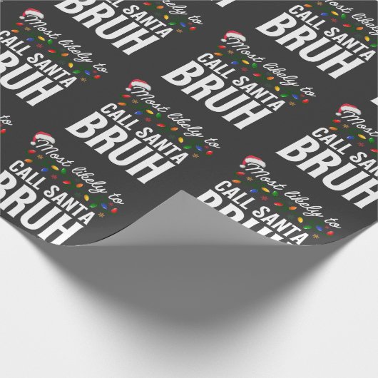 Papier Cadeau Customiser Cette Conception : Le Plus Probable À A (Coin)