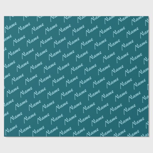 Papier Cadeau Customizable favor box (Plat)