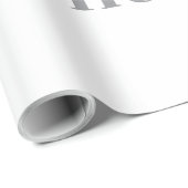 Papier Cadeau Customizable Your Design or Text Here Personalized (Coin rond)