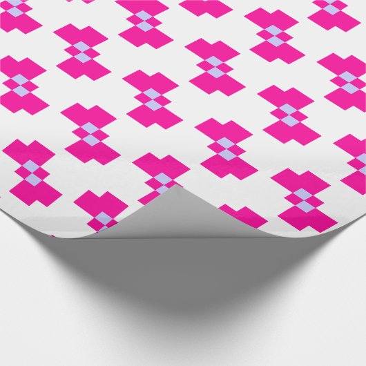 Papier Cadeau Cute 8 bits Pixel Bow (Coin)