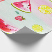 Papier Cadeau Cute Anniversaire de enfant Watermelon Lemon (Coin)