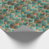 Papier Cadeau Cute Art Deco tiled pattern  (Coin)