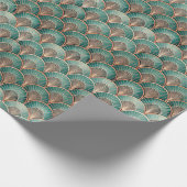 Papier Cadeau Cute Art Deco tiled pattern  (Coin)