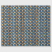 Papier Cadeau Cute Art Deco tiled pattern  (Plat)