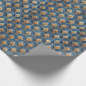 Papier Cadeau Cute Art Deco tiled pattern  (Coin)