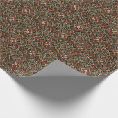 Papier Cadeau Cute Art Deco tiled pattern  (Coin)