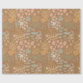 Papier Cadeau Cute Boho Floral (Plat)