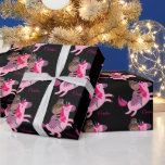 Papier Cadeau Cute Brunette Haired Girl équitation sur une licor<br><div class="desc">Cette jeune fille à cheval sur le dos d'une licorne majestueuse capture des moments enchanteurs dans la plus pure forme de rêves d'enfance,  nous rappelant que dans le domaine de l'imaginaire,  incarnent l'essence d'un conte de fées</div>