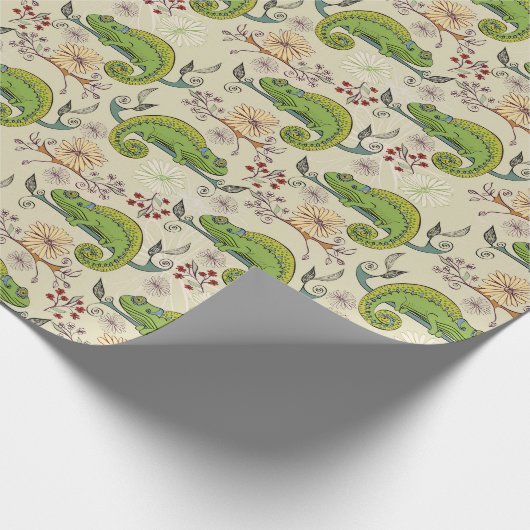 Papier Cadeau Cute cameleon Lizard (Coin)