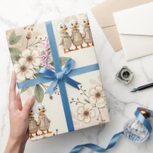 Cute Canards Avec Floral