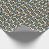 Papier Cadeau Cute Chats Chatons Chatons À L'Air Heureux (Coin)