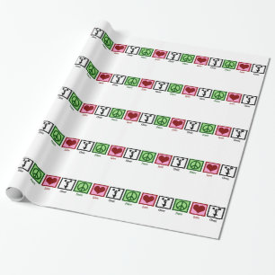 Papier Cadeau Cute Cheerleading