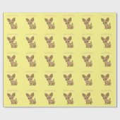 Papier Cadeau Cute Chihuahua Mama Art Thunder_Cove (Plat)