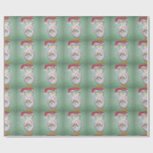 Papier Cadeau Cute Christmas Penguin (Plat)