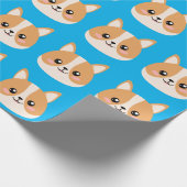Papier Cadeau Cute Corgi (Coin)