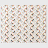 Papier Cadeau Cute Corgi (Plat)