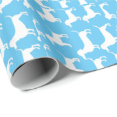 Papier Cadeau Cute Dachshund (Coin rond)