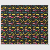 Papier Cadeau Cute Dinosaur Collection Thunder_Cove (Plat)